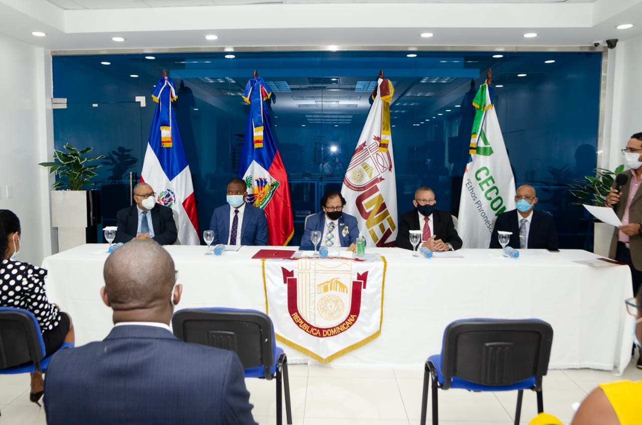 Unev Y Consulado De Haití Firman Acuerdo Para Formación De Profesionales Haitianos En Rd Cjtv 9805